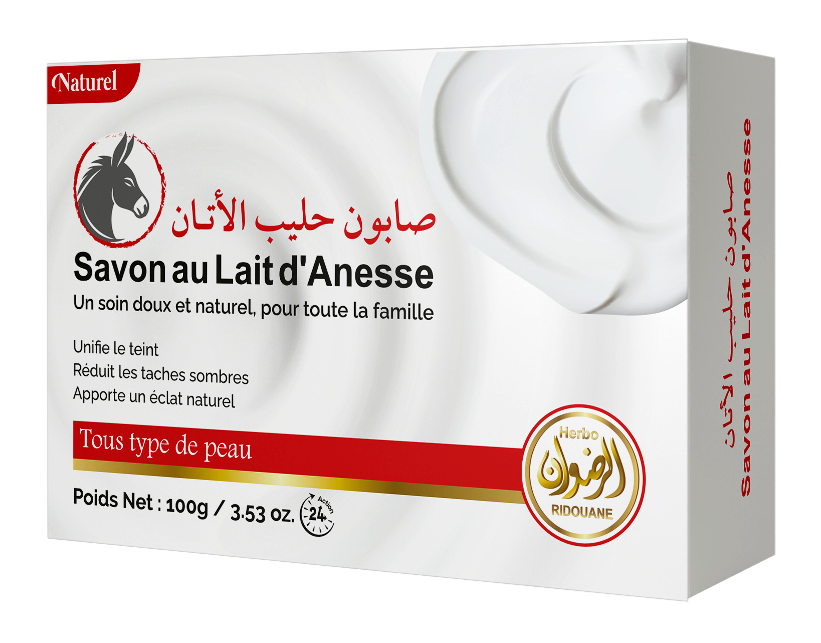 Savon au lait d’ânesse