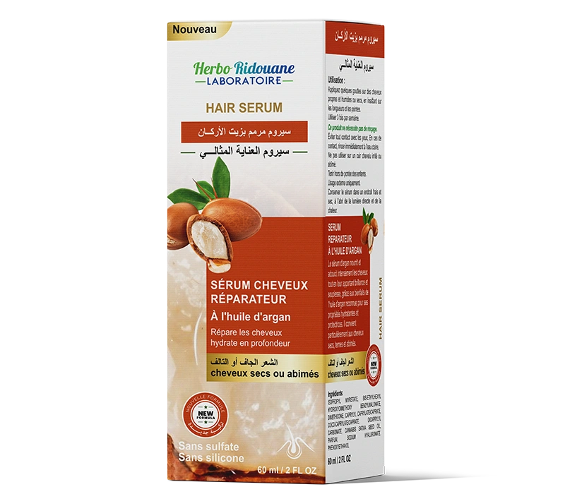 Sérum réparateur à l'huile d'argan