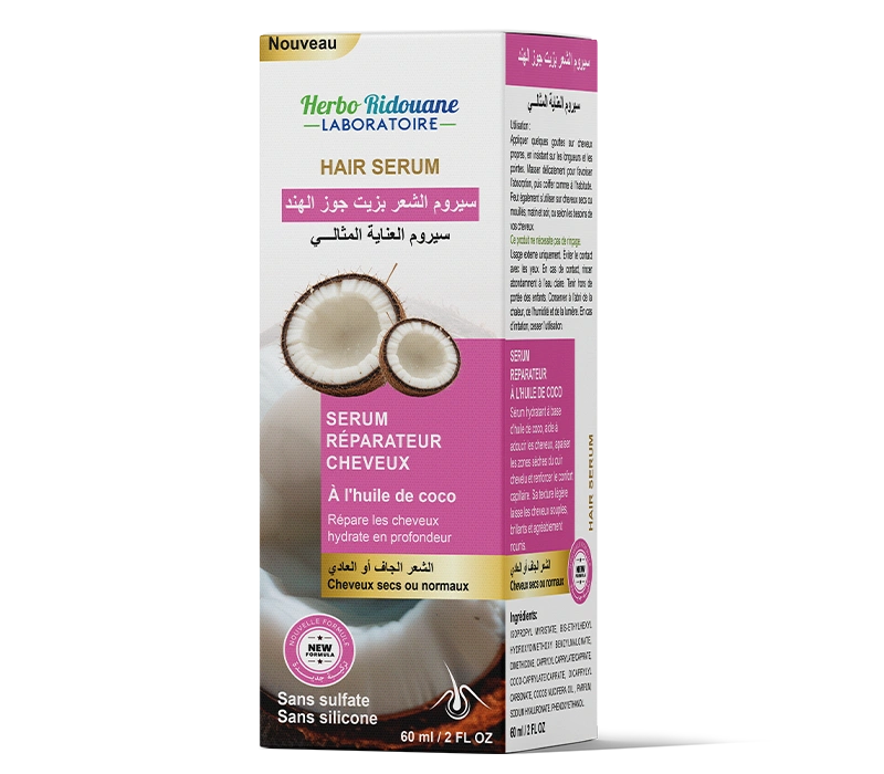 Sérum réparateur à l’huile de coco