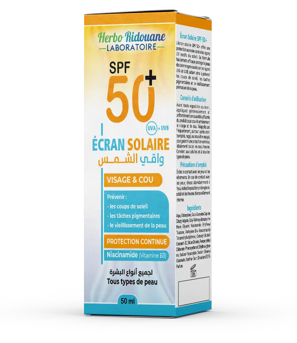 Écran solaire SPF 50+