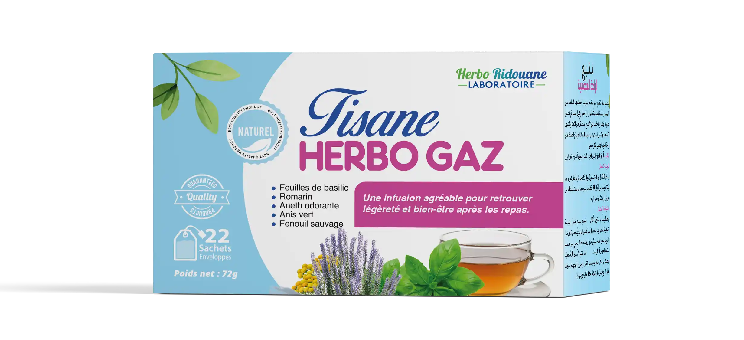 Tisane herbo gaz