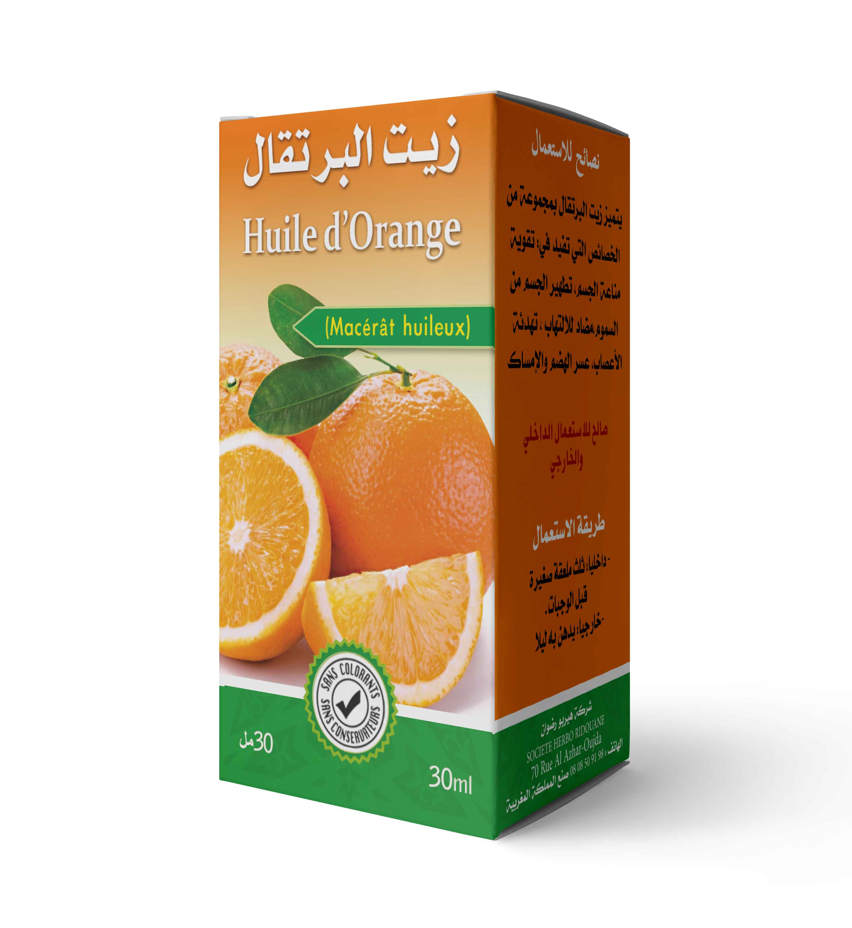 Huile d'orange