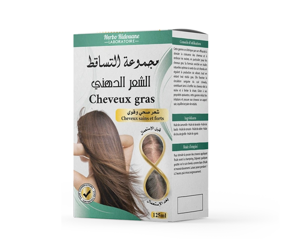 مجموعة التساقط للشعر الدهني